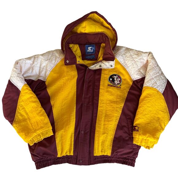 Starter Jacket Authentic Vintage FSU Seminoles GUC Florida State University XL